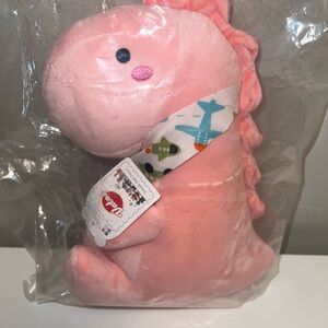 Pink Dinosaur Plush Toy
